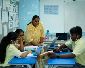 Classroom activities of students