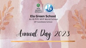 Ela green school annual day 2019.
